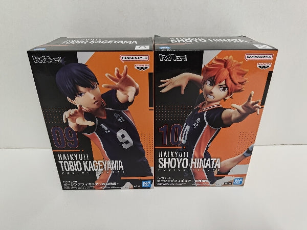 【中古】【未開封】【セット】 「ハイキュー!!」 ポージングフィギュア-日向翔陽＆影山飛雄-＜フィギュア＞（代引き不可）6597