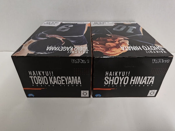 【中古】【未開封】【セット】 「ハイキュー!!」 ポージングフィギュア-日向翔陽＆影山飛雄-＜フィギュア＞（代引き不可）6597