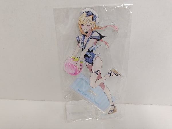 【中古】【未開封】千種みのりイラスト オンラインくじ　喜多川海夢　セーラー水着ver.BIGアクリルスタンド＜コレクターズアイテム＞（代引き不可）6597