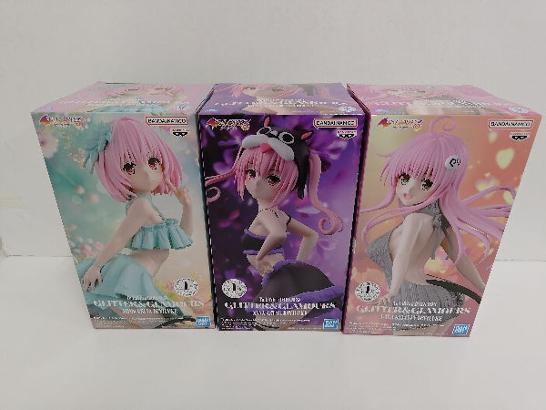 【中古】【未開封】【セット】「To LOVEる-とらぶる-ダークネス」 GLITTER＆GLAMOURS ナナ/モモ/ララ＜フィギュア＞（代引き不可）6597