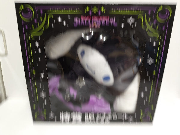 【中古】【開封品】BIG シナモロール ぬいぐるみ 「Happyくじ Sanrio characters HALLOWEEN 2025」 特賞＜コレクターズアイテム＞（代引き不可）6597