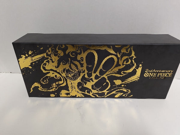 【中古】【開封品】ONE PIECE カードゲーム 2nd ANNIVERSARY SET プレミアムバンダイ限定＜コレクターズアイテム＞（代引き不可）6597
