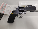 【中古】【開封品】BBエアーリボルバー コルトパイソン.357マグナム 4インチ ブラックモデル＜ミリタリー＞（代引き不可）6597
