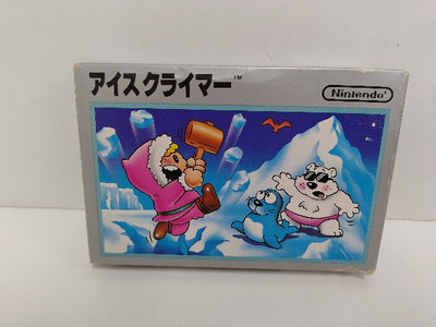 【中古】【箱説付】 ファミコンソフト アイスクライマー＜レトロゲーム＞（代引き不可）6597