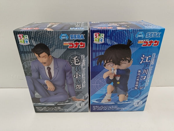 【中古】【未開封】【セット】江戸川コナン＆毛利小五郎「名探偵コナン」 ちょこのせプレミアムフィギュア＜フィギュア＞（代引き不可）6597