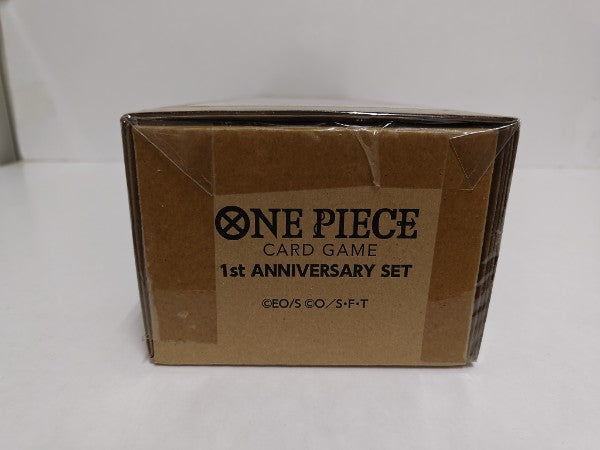 【中古】【未開封】ONE PIECE カードゲーム 1st ANNIVERSARY SET プレミアムバンダイ限定＜コレクターズアイテム＞（代引き不可）6597