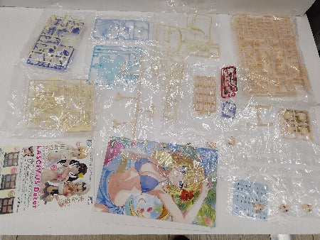 【中古】【未組立】1/10 佐伯リツカ【水着】 「創彩少女庭園」 [JK021]＜プラモデル＞（代引き不可）6597