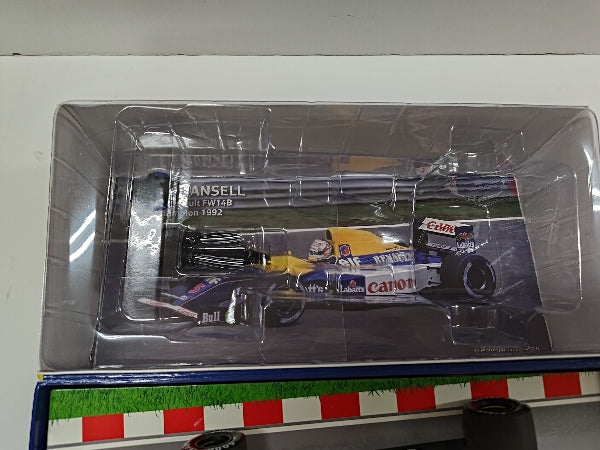 【中古】【開封品】ミニチャンプス 1/18 ウィリアムズ FW14B