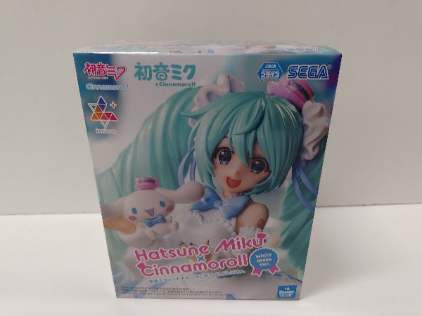 【中古】【未開封】初音ミク×シナモロール 「初音ミクシリーズ」 Luminasta“初音ミク×シナモロール”ホワイトドレスVer.＜フィギュア＞（代引き不可）6597