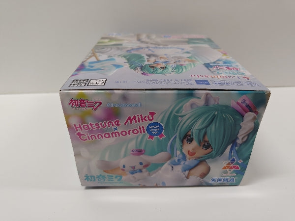 【中古】【未開封】初音ミク×シナモロール 「初音ミクシリーズ」 Luminasta“初音ミク×シナモロール”ホワイトドレスVer.＜フィギュア＞（代引き不可）6597
