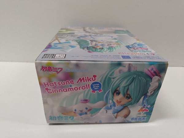 【中古】【未開封】初音ミク×シナモロール 「初音ミクシリーズ」 Luminasta“初音ミク×シナモロール”ホワイトドレスVer.＜フィギュア＞（代引き不可）6597