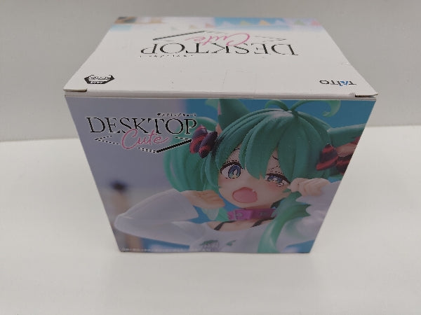 【中古】【未開封】初音ミク 「キャラクター・ボーカル・シリーズ01 初音ミク」 Desktop Cute フィギュア 〜猫耳Tシャツver.〜＜フィギュア＞（代引き不可）6597