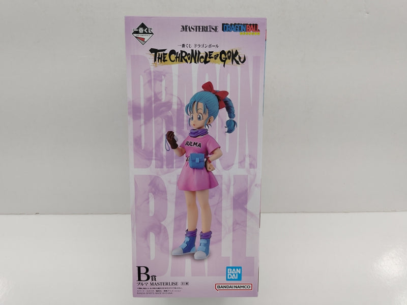 一番くじ ドラゴンボール B賞 ブルマ MASTERLISE フィギュア 未開封