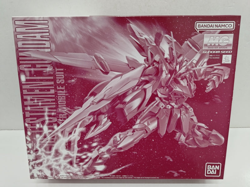 中古】【未組立】1/100 MG ZGMF-X12A/RGX-00 テスタメントガンダム