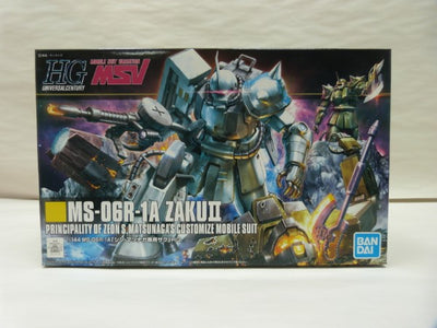 【中古】【ガンプラ】機動戦士ガンダムMSV HGUC 1/144 MS-06R-1A シン・マツナガ専用ザク＜プラモデル＞（代引き不可...