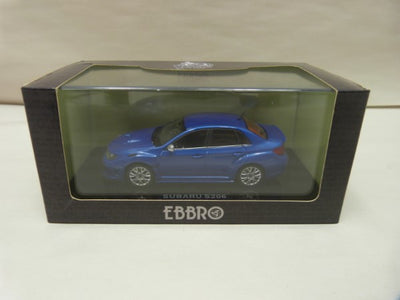 【中古】【ミニカー】1/43 SUBARU WRX ST1 S206 ブルー＜コレクターズアイテム＞（代引き不可）6600