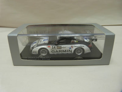 【中古】【ミニカー】1/43 GARMIN ポルシェ 911 GT3カップ ポルシェ カレラカップジャパン 2011 #14<コレクタ...