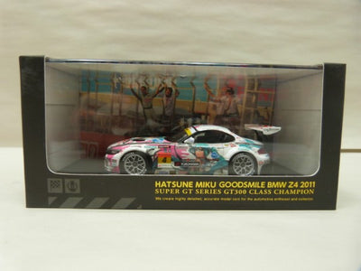 【中古】【開封品】1/43 初音ミク グッドスマイル BMW Z4 2011 SUPER GTシリーズ GT300 クラスチャンピオン...