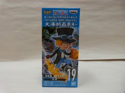 【中古】【未開封品】ワンピース ワールドコレクタブルフィギュア WT100記念 尾田栄一郎描き下ろし 大海賊百景4 サボ WT100-...