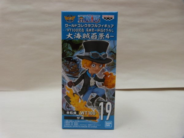 【中古】【未開封品】ワンピース ワールドコレクタブルフィギュア WT100記念 尾田栄一郎描き下ろし 大海賊百景4 サボ WT100-19＜フィギュア＞（代引き不可）6600