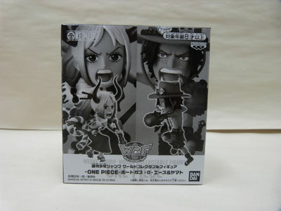 【中古】【未開封品】週刊少年ジャンプ ワールドコレクタブルフィギュア ワンピース ポートガス・D・エース&ヤマト<フィギュア>(代引き...