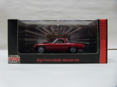 【中古】【開封品】【ミニカー】1/43 サーキットの狼 公道GP 山岸みのり MAZDA Cosmo Sport レッド＜コレクターズ...