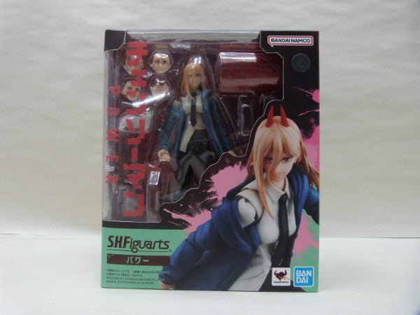 【中古】【開封品】S.H.Figuarts チェンソーマン パワー＜フィギュア＞（代引き不可）6600