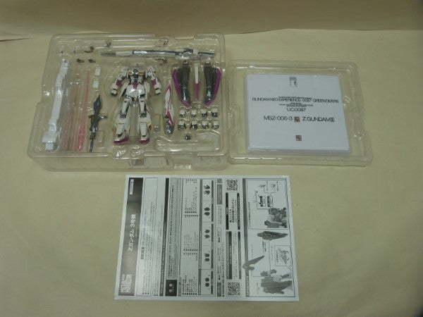 【中古】【開封品】METAL ROBOT魂 Ka signature MSZ-006-3 Zガンダム 3号機＜フィギュア＞（代引き不可）6600