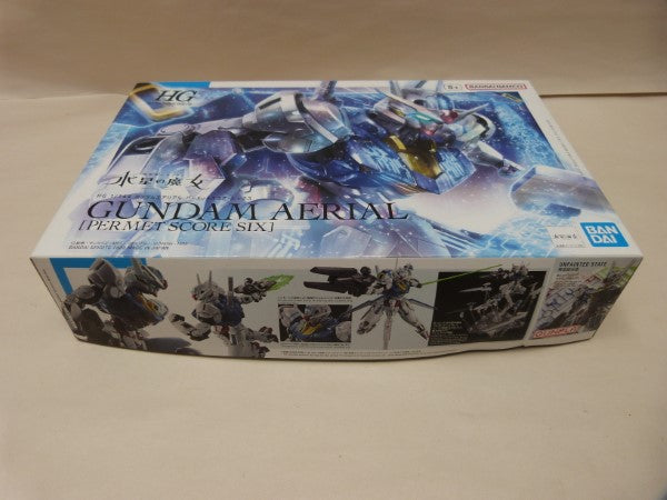 【中古】【未組立】機動戦士ガンダム 水星の魔女 HG 1/144 ガンダムエアリアル パーメットスコア・シックス＜プラモデル＞（代引き不可）6600