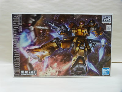 【中古】【未組立】機動戦士ガンダム サンダーボルト HG 1/144 MS-05 ザク1 ガンダム サンダーボルト Ver.＜プラモデ...