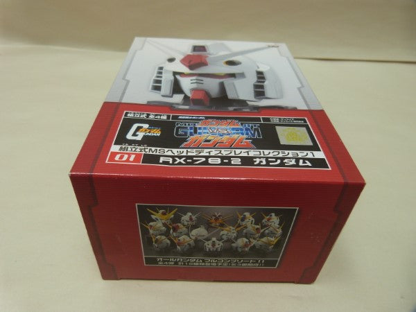 【中古】【未開封】組立式MSヘッドディスプレイコレクション1 01 RX-78-2 ガンダム＜プラモデル＞（代引き不可）6600