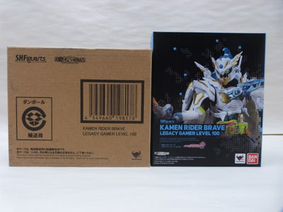 【中古】【開封品】S.H.Figuarts 仮面ライダー エグゼイド 仮面ライダーブレイブ レガシーゲーマー レベル100 フィギュア...