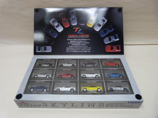 【中古】【開封品】トミカ リミテッド NISSAN スカイライン R31-R34 Vol.2 計12台セット＜コレクターズアイテム＞（代引き不可）6600