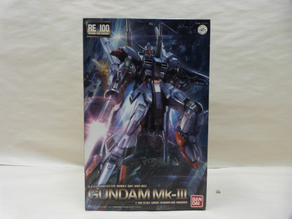 【中古】【未組立】機動戦士Zガンダム MSV RE/100 1/100 MSF-007 ガンダムMK-3＜プラモデル＞（代引き不可）6600