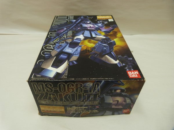 【中古】【未組立】機動戦士ガンダム MG 1/100 MS-06R-1A ザク2 黒い三連星仕様＜プラモデル＞（代引き不可）6600