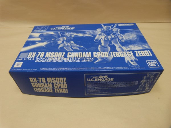 【中古】【未組立】機動戦士ガンダムU.C.ENGAGE HG 1/144 RX-78 MS00Z ガンダム開発試験0番機＜プラモデル＞（代引き不可）6600