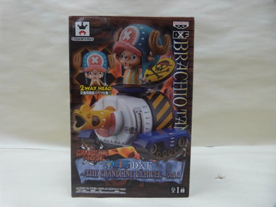 【中古】【未開封】ワンピース DXF THE GRANDLINE VEHICLE vol.1 チョッパー＆ブラキオタンク5号 フィギュ...