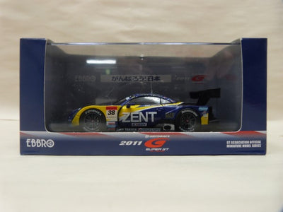 【中古】【開封品】1/43 スーパーGT500 ZENT CERUMO SC430 ＃38 44554 ミニカー＜コレクターズアイテム...