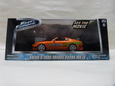 【中古】【開封品】ワイルドスピード 1/43 TOYOTA スープラ MK-4 BRIAN'S 1995 86202 ミニカー＜コレク...