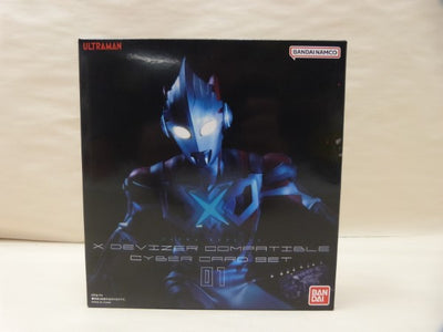 【中古】【開封品】ULTRA REPLICA ウルトラマンX エクスデバイザー対応 サイバーカードセット 01＜フィギュア＞（代引き不...