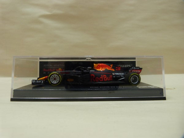 【中古】【開封品】1/43 ASTON MARTIN RED BULL RACING TAG HEUER RB14 ESSO ＃3 ネイビー ミニカー＜コレクターズアイテム＞（代引き不可）6600