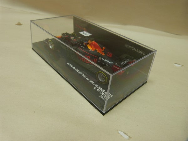 【中古】【開封品】1/43 ASTON MARTIN RED BULL RACING TAG HEUER RB14 ESSO ＃3 ネイビー ミニカー＜コレクターズアイテム＞（代引き不可）6600