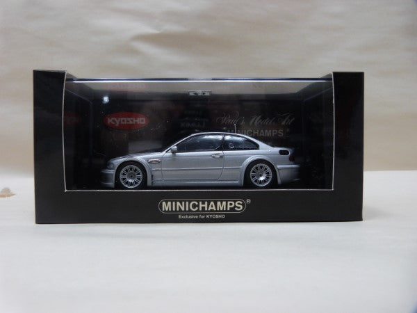 【中古】【開封品】1/43 BMW M3 GTR Street 2001 シルバー ミニカー＜コレクターズアイテム＞（代引き不可）6600