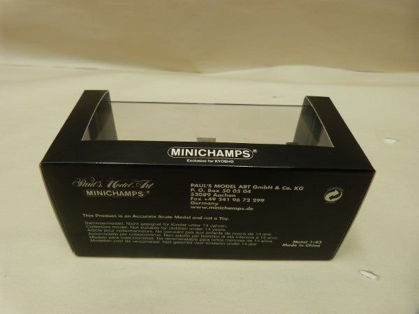 【中古】【開封品】1/43 BMW M3 GTR Street 2001 シルバー ミニカー＜コレクターズアイテム＞（代引き不可）6600