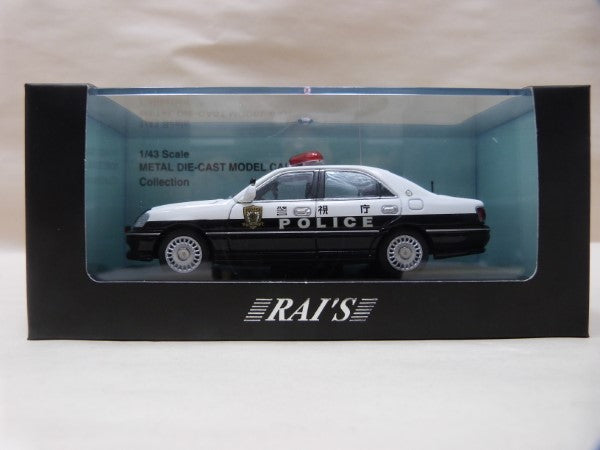 【中古】【開封品】1/43 TOYOTA クラウン PATROL CAR 2007 警視庁 交通部交通機動隊車両 10交7 ミニカー＜コレクターズアイテム＞（代引き不可）6600