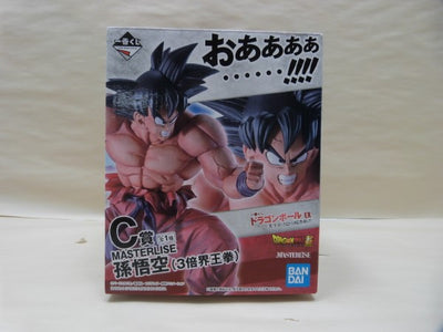 【中古】【開封品】一番くじ ドラゴンボール EX 天下分け目の超決戦！！ C賞 MASTERLISE 孫悟空 3倍界王拳 フィギュア＜...