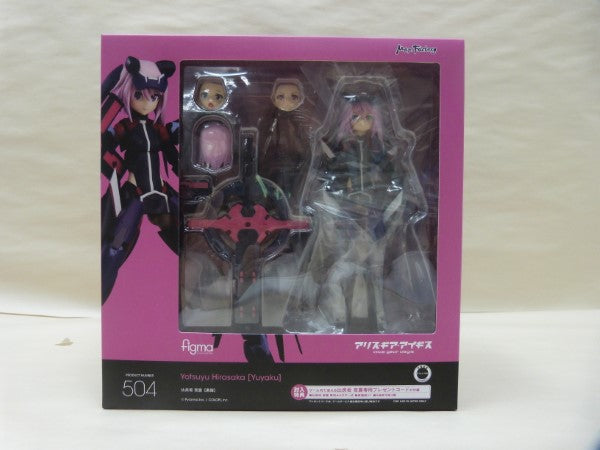 【中古】【開封品】figma 504 アリス・ギア・アイギス 比良坂 夜露 勇躍 フィギュア＜フィギュア＞（代引き不可）6600