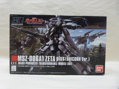 【中古】【未組立】機動戦士ガンダムUC HG 1/144 MSZ-006A1 ゼータプラス ユニコーンVer.＜プラモデル＞（代引き不...