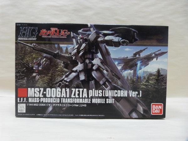 【中古】【未組立】機動戦士ガンダムUC HG 1/144 MSZ-006A1 ゼータプラス ユニコーンVer.＜プラモデル＞（代引き不可）6600