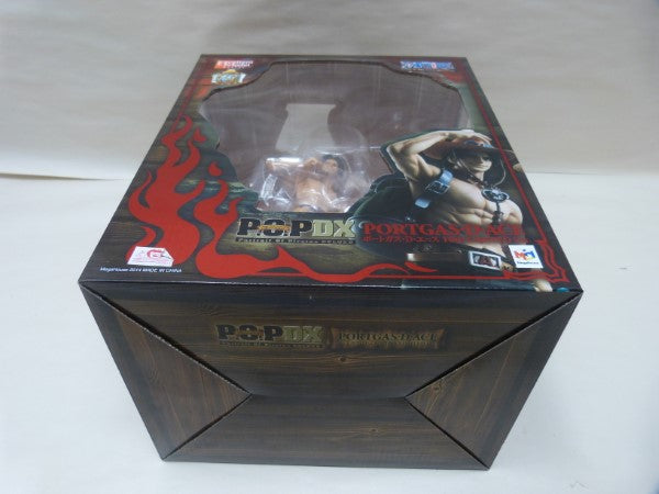 中古】【未開封】ワンピース P.O.P DX ポートガス・D・エース